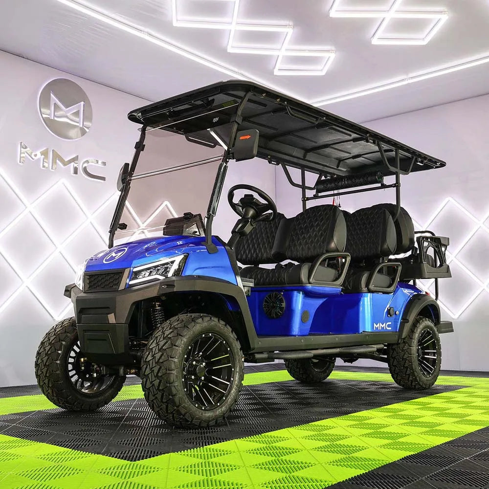 New Popularity 4 Seat Electric Golf Cart 5000W Scooter ATV Go Karts Adult Sightseeing Classic Gas Cart Electric Golf Cart