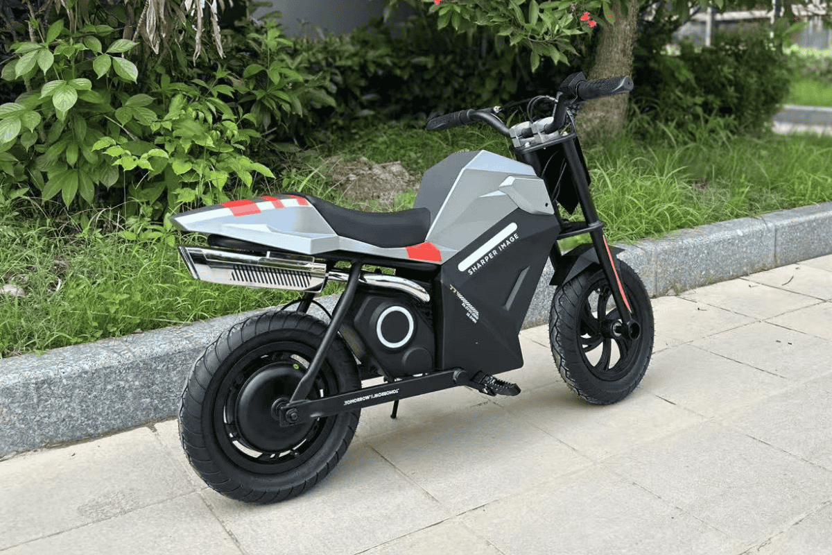 Freego K1 Kids Electric Dirt Bike Motorcycle 15.5MPH Fast Speed 10 Miles Long-Range Motorbike with Rear Motor Electric Bicycle