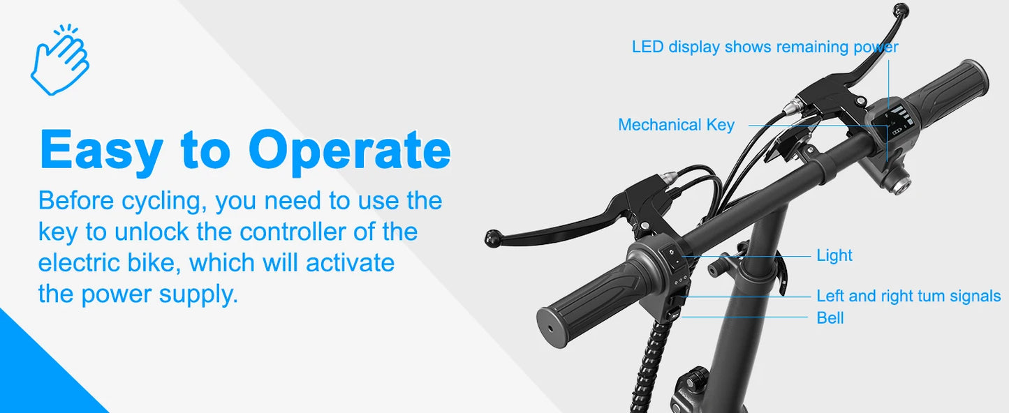 48V Electric Scooter with Seat for Adults Electric Scooter with 750W Peak Power Motor 18.75 MPH 20 Mile Range, Dual Disc Brakes