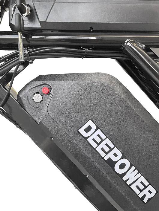 Deepower S8 Electric Bicycle 2000W+1500W Dual Motor Electric Bike 48V 60AH Removable Battery 20 Inch Fat Tire Adult Ebike