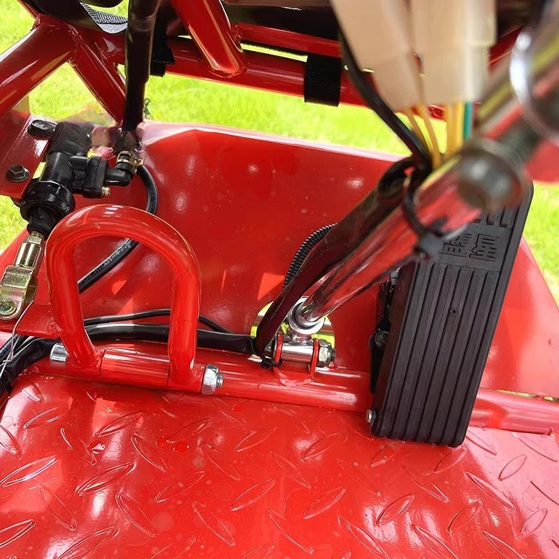 Custom Square Park Electric Kart Children's ATV Four Wheels Off-Road Motorcycle Single Seat Adult Play All Terrain
