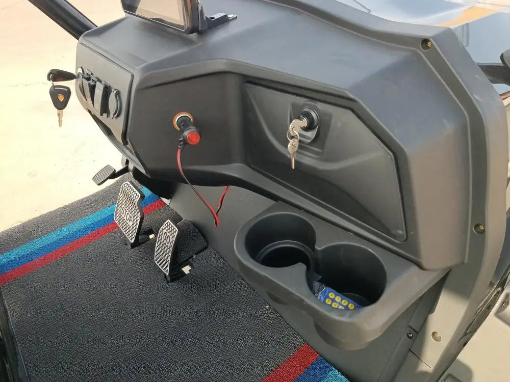 New Popularity 4 Seat Electric Golf Cart 5000W Scooter ATV Go Karts Adult Sightseeing Classic Gas Cart Electric Golf Cart