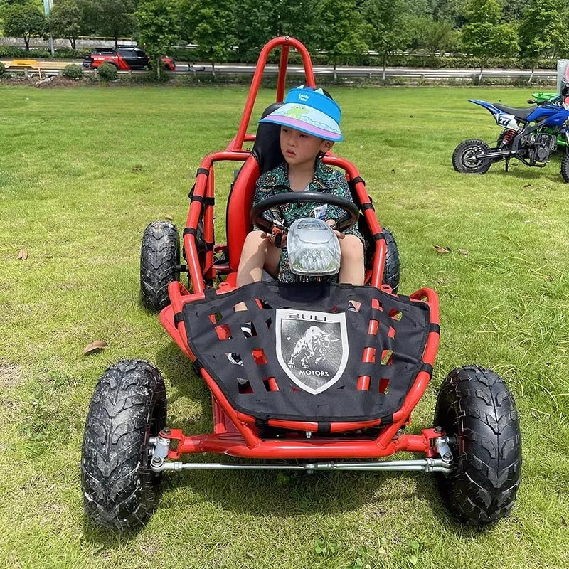 Custom Square Park Electric Kart Children's ATV Four Wheels Off-Road Motorcycle Single Seat Adult Play All Terrain