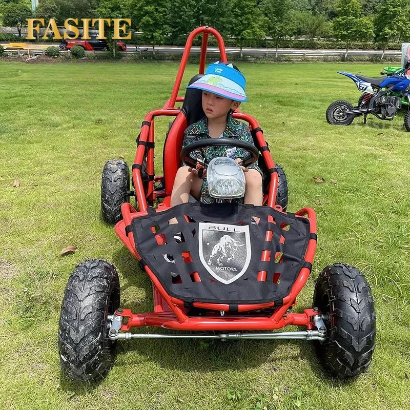 Custom Square Park Electric Kart Children's ATV Four Wheels Off-Road Motorcycle Single Seat Adult Play All Terrain