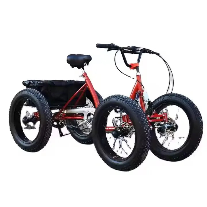 Fat tire dirt pedal quad bike snow