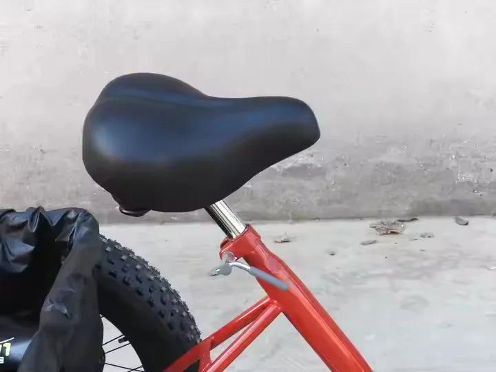 Fat tire dirt pedal quad bike snow