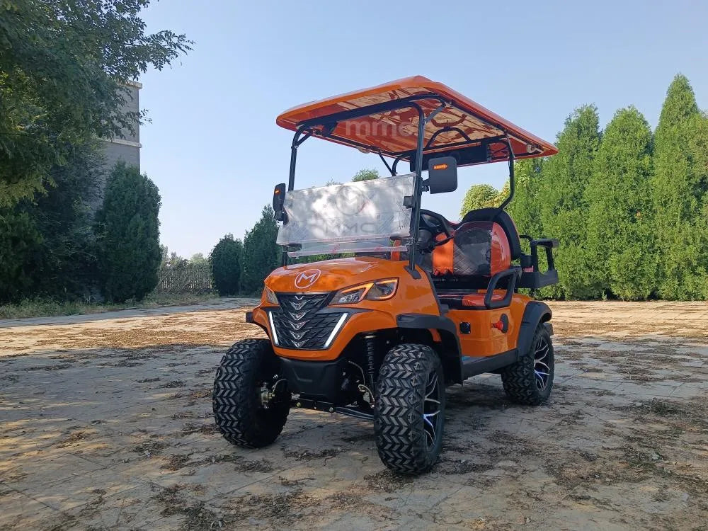 New Popularity 4 Seat Electric Golf Cart 5000W Scooter ATV Go Karts Adult Sightseeing Classic Gas Cart Electric Golf Cart