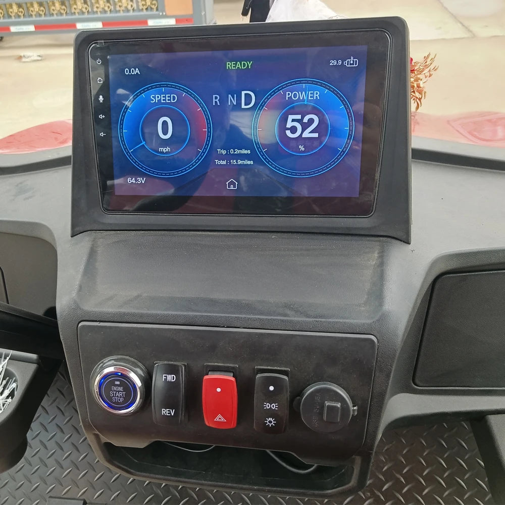 New Popularity 4 Seat Electric Golf Cart 5000W Scooter ATV Go Karts Adult Sightseeing Classic Gas Cart Electric Golf Cart