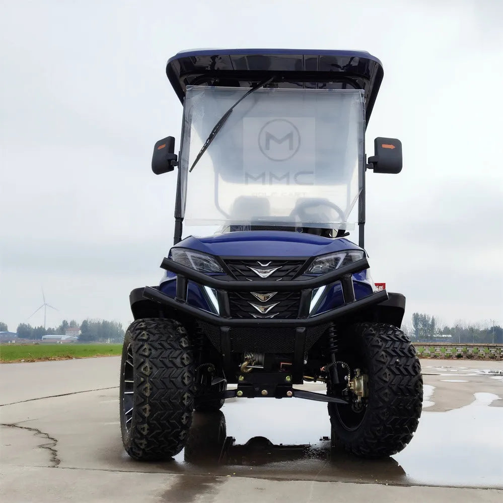 CE Approved  2/4/6 Seats Golf Carts 72V Lithium Battery 4 Wheels 4 Seater Electric Golf Buggy Utility Vehicle ATV UTV for Adults