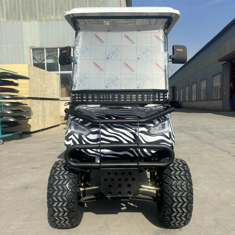 New Popularity 4 Seat Electric Golf Cart 5000W Scooter ATV Go Karts Adult Sightseeing Classic Gas Cart Electric Golf Cart