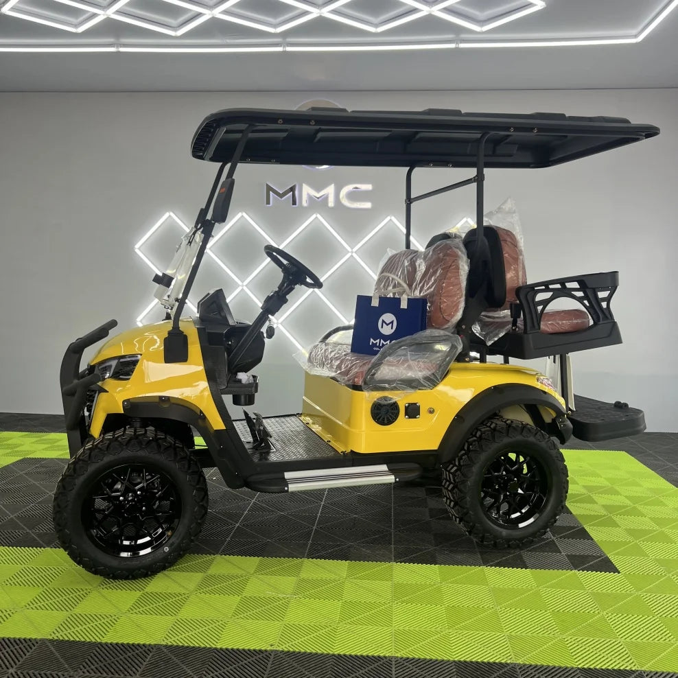 New Popularity 4 Seat Electric Golf Cart 5000W Scooter ATV Go Karts Adult Sightseeing Classic Gas Cart Electric Golf Cart
