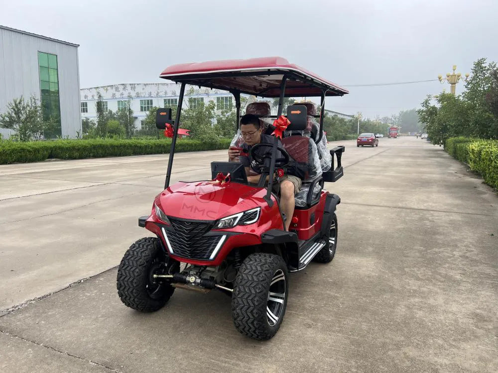 New Popularity 4 Seat Electric Golf Cart 5000W Scooter ATV Go Karts Adult Sightseeing Classic Gas Cart Electric Golf Cart