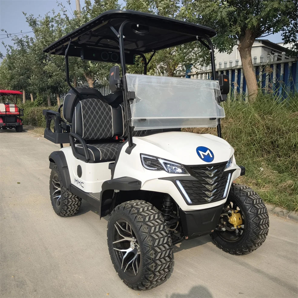 New Popularity 4 Seat Electric Golf Cart 5000W Scooter ATV Go Karts Adult Sightseeing Classic Gas Cart Electric Golf Cart