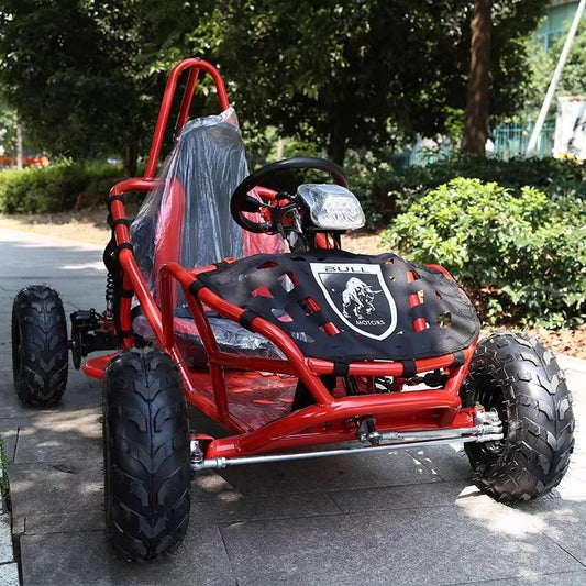 Custom Square Park Electric Kart Children's ATV Four Wheels Off-Road Motorcycle Single Seat Adult Play All Terrain