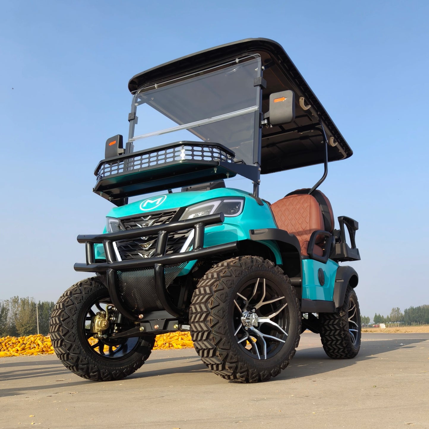 New Popularity 4 Seat Electric Golf Cart 5000W Scooter ATV Go Karts Adult Sightseeing Classic Gas Cart Electric Golf Cart