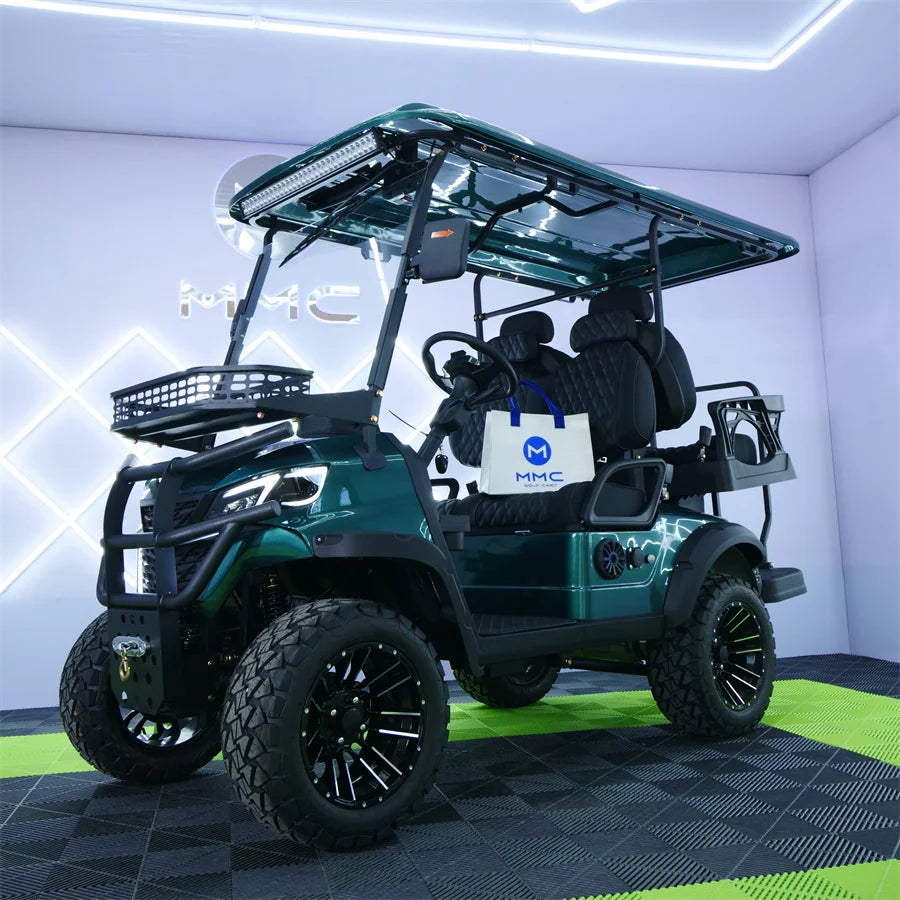 New Popularity 4 Seat Electric Golf Cart 5000W Scooter ATV Go Karts Adult Sightseeing Classic Gas Cart Electric Golf Cart