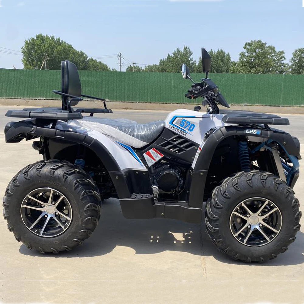 Atv 570CC Adult powered All-terrain Vehicle Quad ATV Hunting Off-Road 4x4