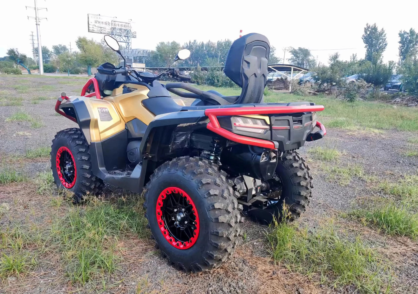 2025 New ATV 1000cc  4X4 Electric Start Gas Petrol Buggy Sport Farm UTV Off Road Quad Bike ATV
