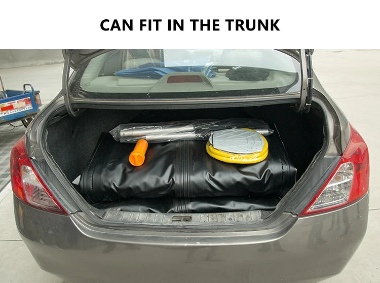 5–6 Person Inflatable Assault Boat 3.8m PVC Fishing Raft with Aluminum Floor, Anti-Collision Design & Rowing Accessories