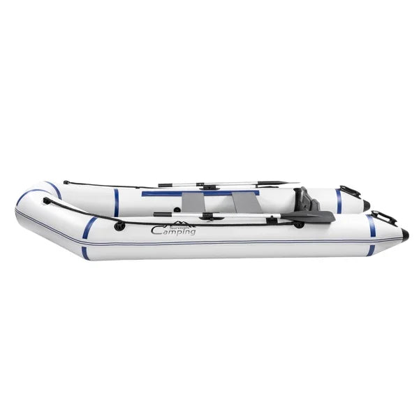 Camping Survivals 10ft PVC 330kg  Water Adult Assault Boat Off-White