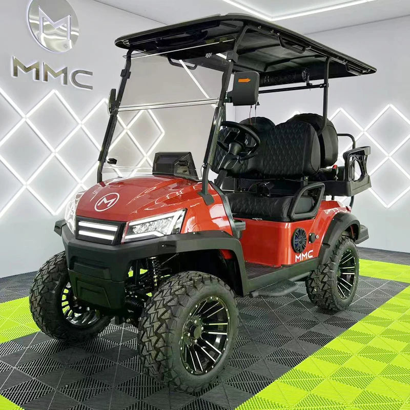 New Popularity 4 Seat Electric Golf Cart 5000W Scooter ATV Go Karts Adult Sightseeing Classic Gas Cart Electric Golf Cart