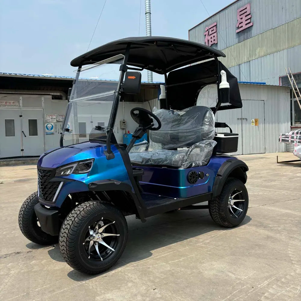 New Popularity 4 Seat Electric Golf Cart 5000W Scooter ATV Go Karts Adult Sightseeing Classic Gas Cart Electric Golf Cart