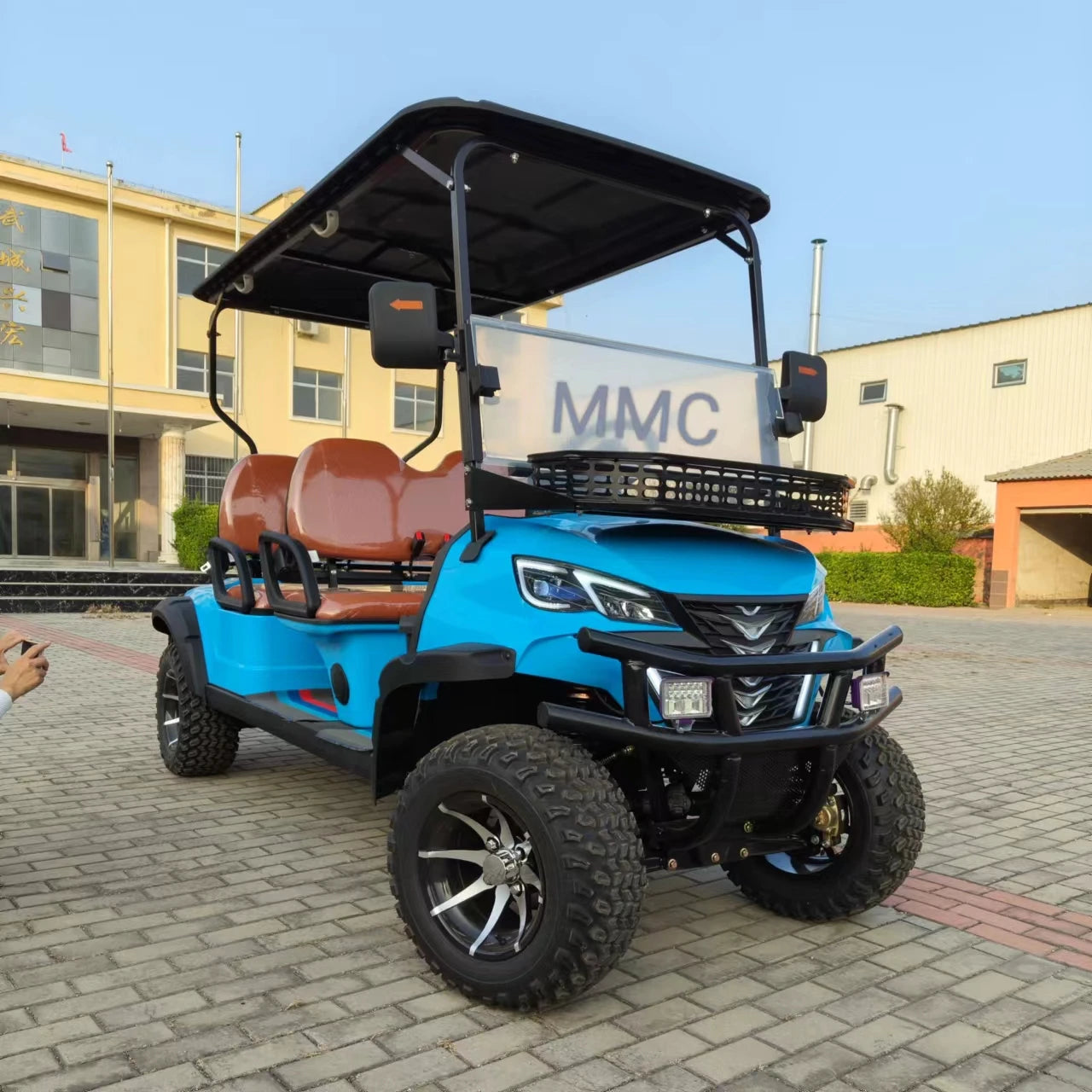 New Popularity 4 Seat Electric Golf Cart 5000W Scooter ATV Go Karts Adult Sightseeing Classic Gas Cart Electric Golf Cart