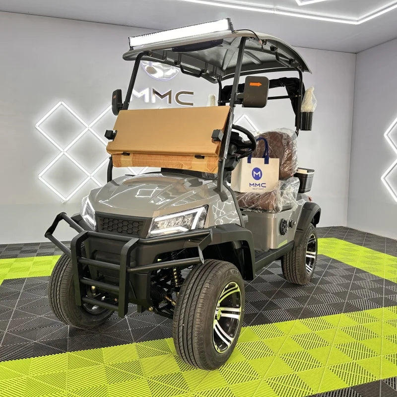 CE Approved  2/4/6 Seats Golf Carts 72V Lithium Battery 4 Wheels 4 Seater Electric Golf Buggy Utility Vehicle ATV UTV for Adults