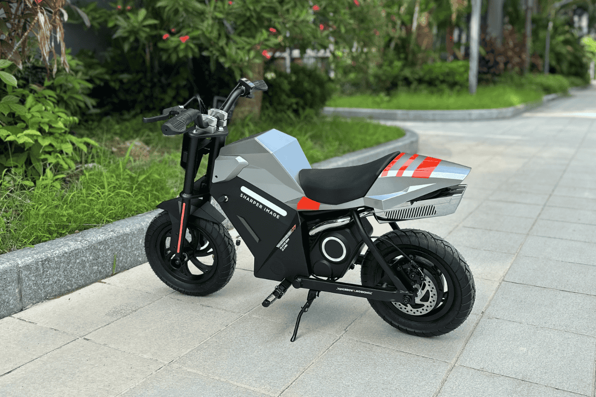Freego K1 Kids Electric Dirt Bike Motorcycle 15.5MPH Fast Speed 10 Miles Long-Range Motorbike with Rear Motor Electric Bicycle