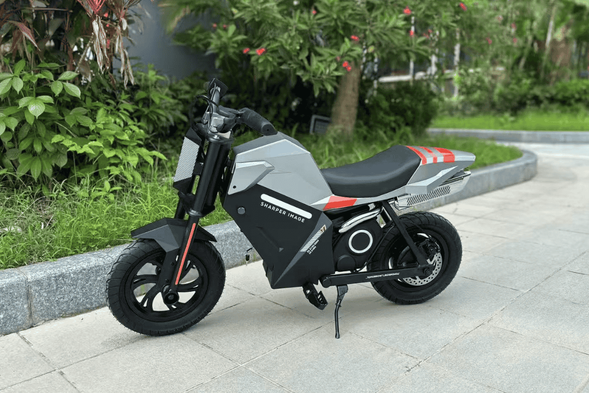 Freego K1 Kids Electric Dirt Bike Motorcycle 15.5MPH Fast Speed 10 Miles Long-Range Motorbike with Rear Motor Electric Bicycle